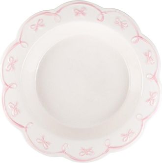 10 Strawberry Street Sweet Ribbon Trim Pie Dish