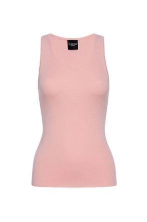Le Superbe Womens Tanks A Lot Tank Top In Blush