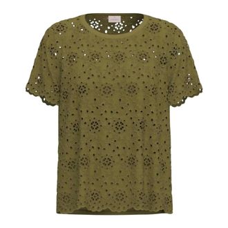 Emme Di Marella T-Shirts, female, Green, Size: M Emmveletta
