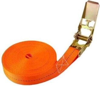OEM Correa De Amarre Con Trinquete De 800 Kg, 6 M X 25 Mm, Para Motocicleta, Coche, Remolque, Equipaje, Naranja