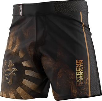 OEM Pantalones Cortos Deportivos Bushido Para Hombre, Talla 3xl, Color Negro