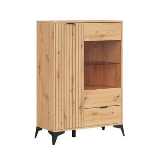 Petits Meubles Vajillero 2 puertas 1 caj&oacute;n tableros de aglomerado laminados madera