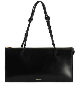Jil Sander Borsa A Spalla Rectangular Braided Tote