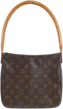 Louis Vuitton Pre-owned Shoulder Bags, female, Brown, Size: ONE SIZE Pre-owned Canvas Shoulder Bag