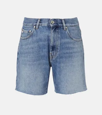 AG - Adriano Goldschmied Ex-Boyfriend denim Bermuda shorts