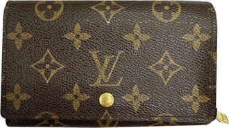 Louis Vuitton Brown Monogram Wallet (Bi-Fold) (Pre-Owned)