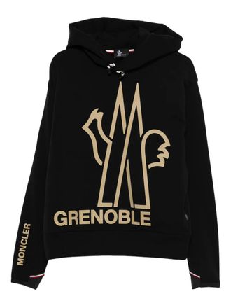 Moncler graphic hoodie - Black