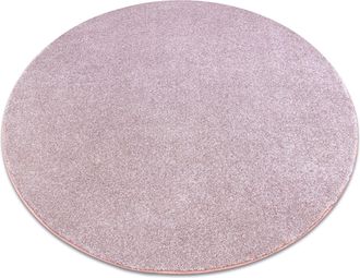 RugsX Rugsx - Alfombra San Miguel Rubor Rosado 61 Llanura Color S&oacute;lido Pink Circulo 100 Cm