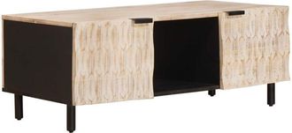 vidaXL Mesa De Caf&eacute; 100 X 54 X 40 Cm Madera De Mango Maciza Vidaxl