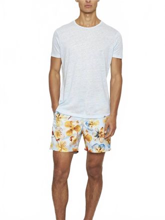 Orlebar Brown Ob-T Linen T-Shirt In Pool