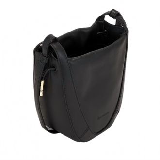 Ulla Johnson Womens Lee Pouch Large Bag In Noir