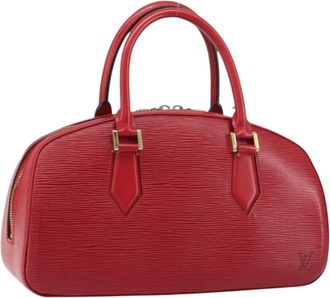 Louis Vuitton Jasmin Bag Epi Leather Red Leather Handbag (Pre-Owned)