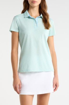 Swannies Jade Short Sleeve Performance Golf Polo in Mint at Nordstrom, Size X-Small
