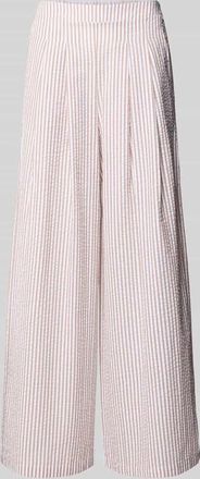 Apricot Wide Leg Hose mit elastischem Bund in Sand, Gr&ouml;&szlig;e XXL