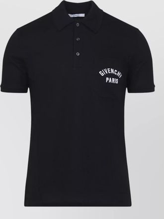 Givenchy cotton short-sleeve polo shirt
