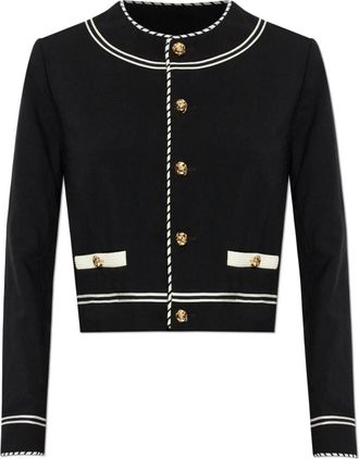 Frame Denim Prim Jacket - Dames - Blazers - Zwart - XS - Leer - Jassen