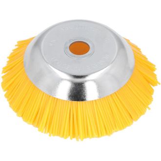 OEM Cabezal De Corte De Alambre De Acero Al Manganeso, Cepillo De Rueda De Nailon De 25 Mm, Alta Dureza, Para Patios Y Jardines -crezuo