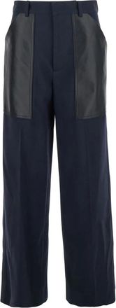 Bottega Veneta Donna, Pantaloni, Blu, XS, new