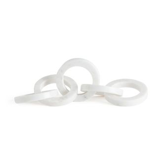 AM.PM Ketting van in elkaar grijpende marmeren ringen, Scafi