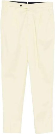Pantaloni Torino Pantalone Union - Heren - Slim Fit Broeken - Geel - 3XL - Wol - Broeken