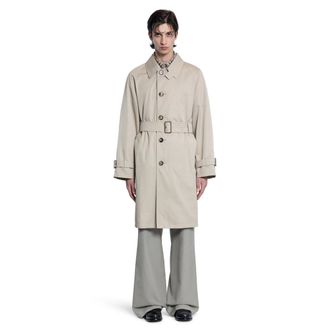 Burberry Long Gabardine Car Coat