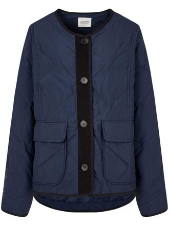 STUDIO TOMBOY quilted jacket - women - Nylon/Duck Down/Duck Feathers - OS - Blue