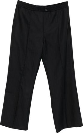 Spina Pinstripe Wide-leg Trousers