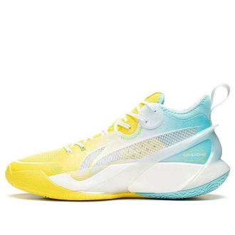 Li-Ning Sonic 10 Mid Yellow Pure Blue ABAS069-8