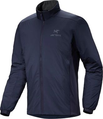 Arc'teryx Atom X000007349 Jacket Mens Black Sapphire Insulated Full Zip GBO4