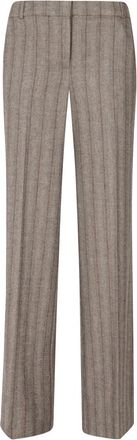 Kiltie Pantaloni dritti - - Trousers - Donna - Marrone - S