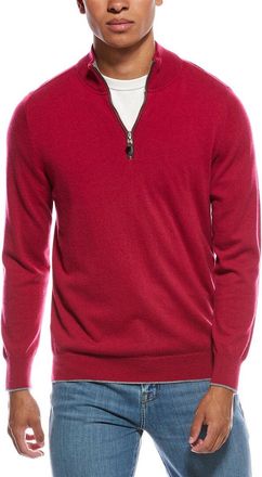 N.Peal N.Peal Carnaby Cashmere 1/2-Zip Sweater