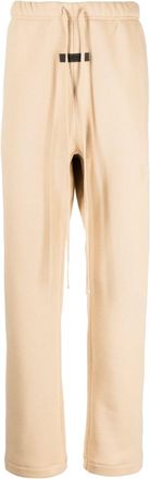 Fear of God drawstring cotton track pants - men - Cotton/Polyester - L - Neutrals