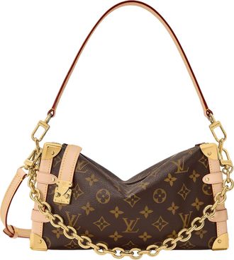 Louis Vuitton (WMNS) LOUIS VUITTON Side Trunk MM East West Brown M28385