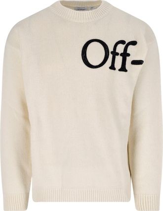 Off-white Maglione Logo Bookish