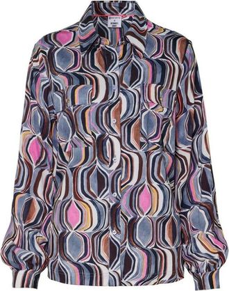 DeSoto Lisa Blouse - Dames - Blouses & Shirts - Veelkleurig - Maat: XL