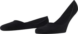 Falke Step Cotton No Show Socks Box in Black at Nordstrom, Size Medium