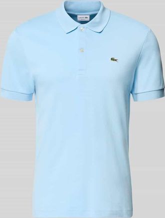 Lacoste Regular Fit Poloshirt aus reiner Baumwolle in Hellblau, Gr&ouml;&szlig;e XXXL