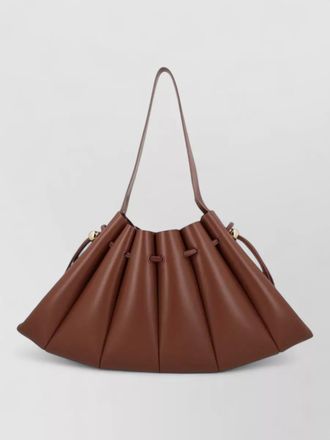 Themoir&egrave; pleated shoulder bag gold tone hardware