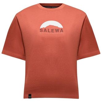 Salewa Eagle Sunrise T-Shirt S/S T-Shirt f&uuml;r Damen | rot