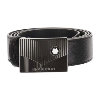 Montblanc Montblanc, Accessoires, Heren, Zwart, ONE Size, Stijlvolle Riem