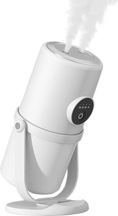 No Brand Humidificador Para Coche De 280 Ml - Difusor De Aromaterapia, Silencioso, Doble Salida De Vapor, Para Habitaciones Y Oficinas