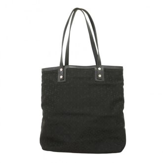 Celine Black Nylon Canvas Tote Bag (Pre-Owned)