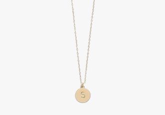 Kate Spade New York Initial S Mini Pendant
