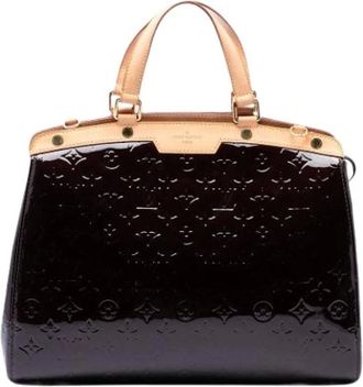 Louis Vuitton Pre-owned Brea GM - Dames - Pre-owned - Paars - Maat: ONE Size Leer