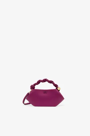 Ganni Purple Mini Bou Bag