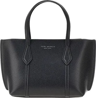 Tory Burch Grained leather Perry mini shopping bag Woman One Size