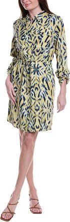 Nic+Zoe Nic+Zoe Syndney Linen-Blend Shirtdress