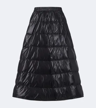Moncler Gonna lunga in piuma