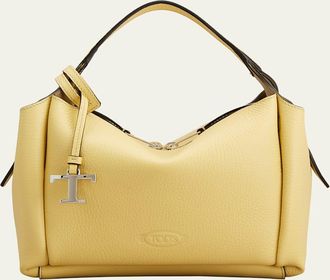 Tod's API Mini Bowling Leather Top-Handle Bag