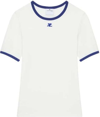 Courr&egrave;ges Maglietta con logo Courr&eacute;ges